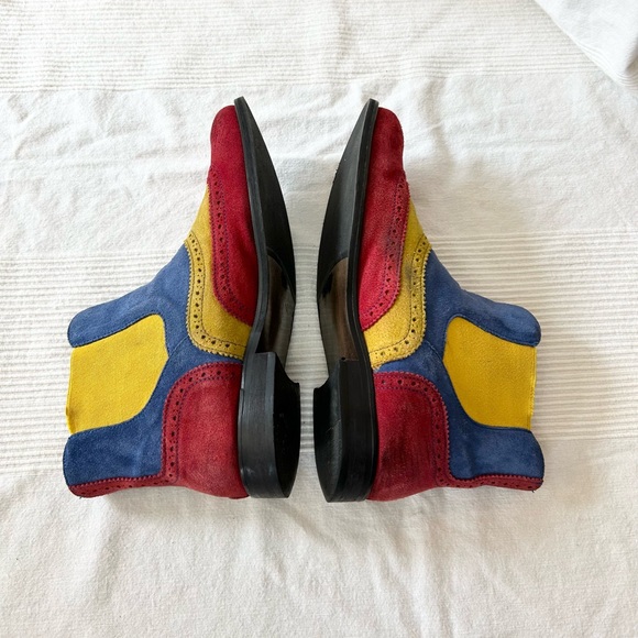 Girotti Men's Brogue Chelsea Ankle Boots - Picture 6 of 15